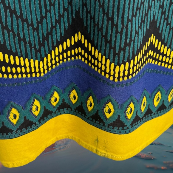 Angie V-Neck Batik Print Smocked Back Versatile Strap Maxi Sundress Size… - Picture 5 of 5